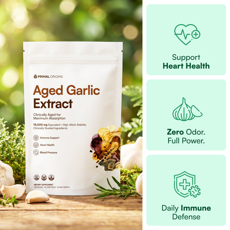 Primal Origins Aged Garlic