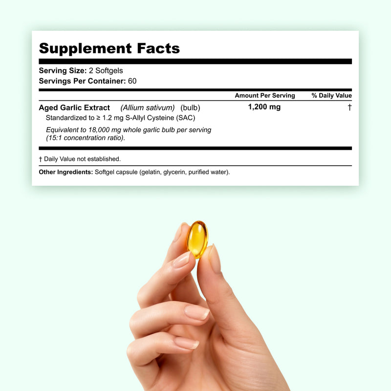 Rooted Nutrition Aged Garlic Extract